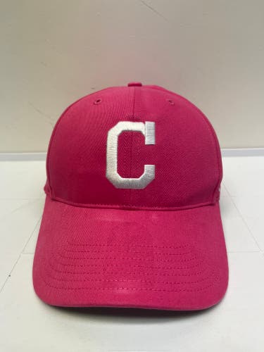 MLB Cleveland Guardians 47 Brand Youth Pink Baseball Hat Adjustable StrapBack