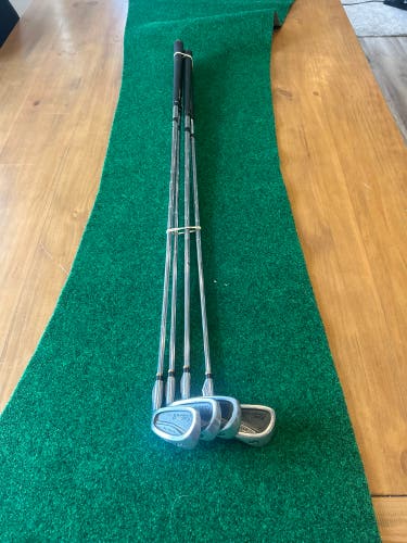 Men's King Cobra Right Handed Iron Set (4 Clubs) #3 - #6 (Used) King cobra II oversize golf iron set