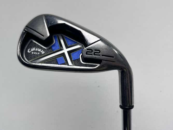 Callaway X-22 Single 6 Iron Uniflex Steel Mens RH