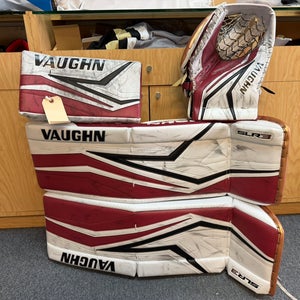 Vaughn Slr3 Goalie Leg Pads Pro Stock (Used)