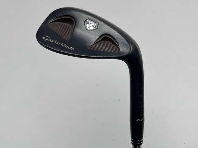 TaylorMade Rac Black TP Lob Wedge LW 60* 6 Bounce Wedge Steel Mens RH