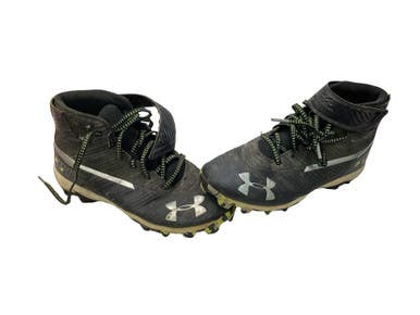 Used Under Armour BH BASEBALL CLEATS BB/SB Cleats Black Junior 04.5 11347-S000264371
