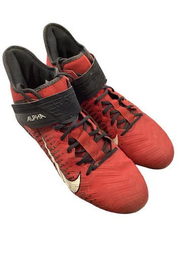 Used Nike Adult FB Cleats Red Senior 10.5 11347-S000264343