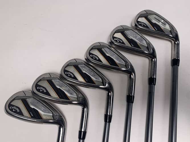 Callaway Mavrik Max Iron Set 6-PW+AW Project X Catalyst 5.5 Regular Graphite RH