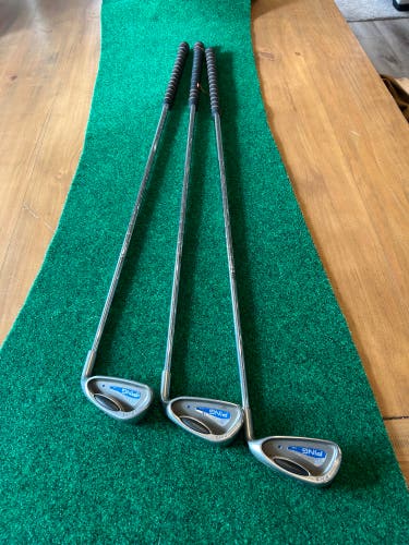 Men's 2004 Ping G2 Right Handed Iron Set (Used) Ping G2 Blue Dot 36" Golf iron set right hand 6,7,9