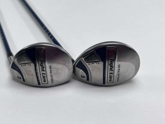 Adams Tight Lies Titanium 3 & 5 Fairway Wood Set 15* 18* Regular RH