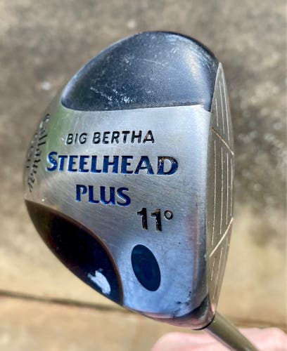 Men's 2001 Callaway Steelhead Plus Right Handed Driver 11 Loft (Used)