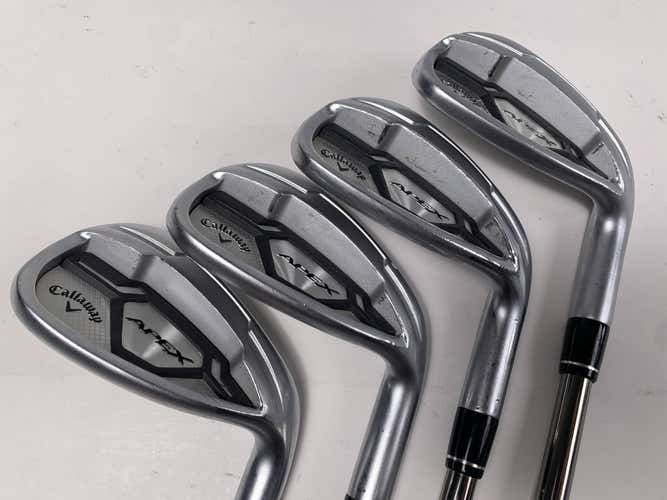 Callaway Apex CF 16 Iron Set 8-PW+GW UST Mamiya Recoil ES 760 F2 Senior RH