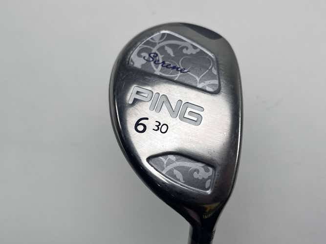 Ping Serene 6 Hybrid 30* Black Dot ULT210 Ladies Graphite Womens RH