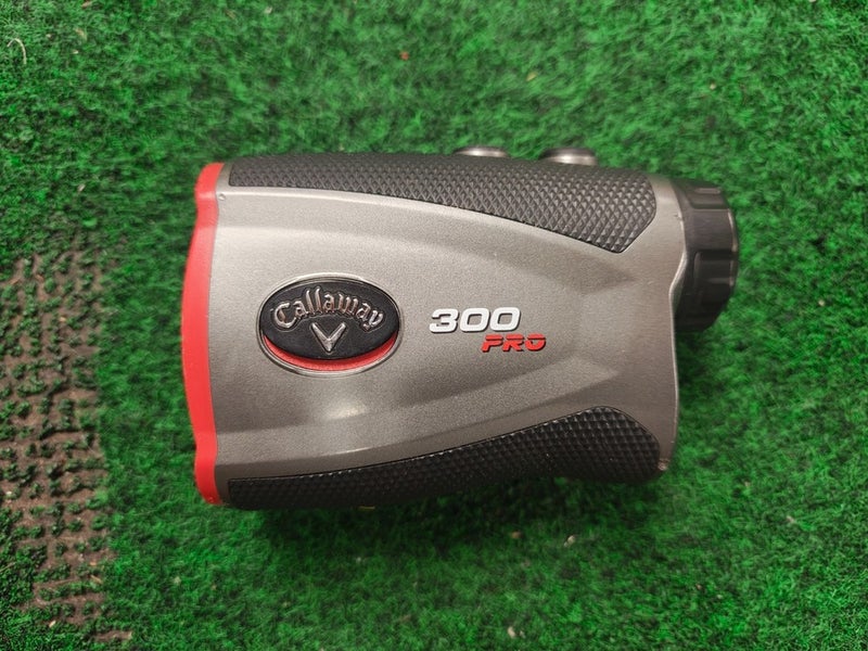 Callaway 300 Pro Laser Rangefinder Slope Magna Hold Golf Used