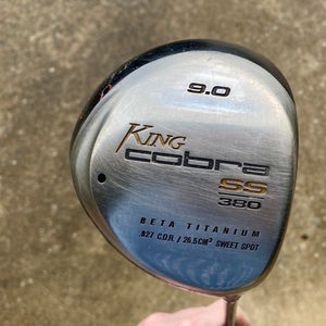 Men's 2003 Cobra SS 380 Right Handed Driver Stiff Flex 9 Loft (Used)