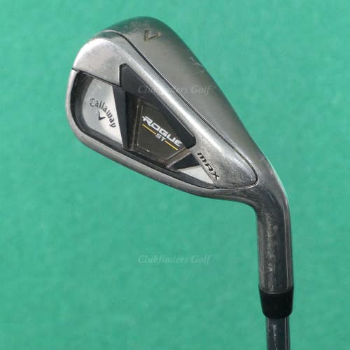 Callaway Rogue ST MAX Single 7 Iron True Temper Elevate MPH 95 Steel Stiff