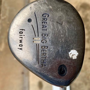 Men's 2002 Callaway Great Big Bertha II Right Handed Fairway Wood Regular Flex 7 Wood (Used)