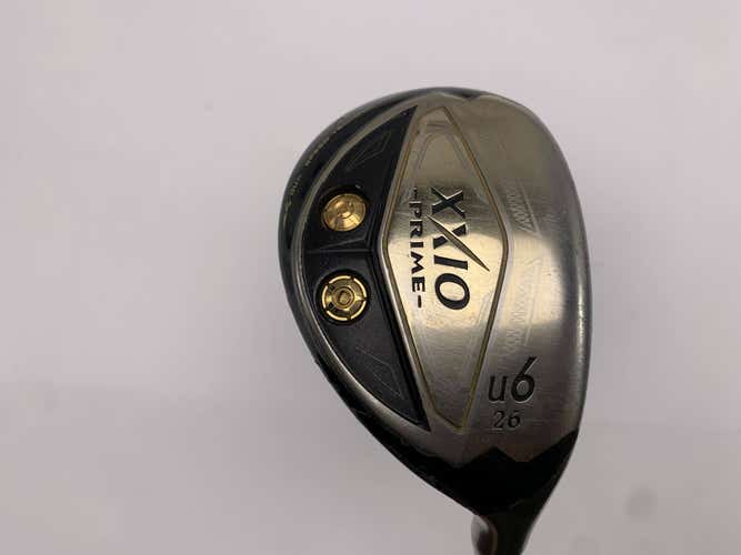 XXIO Prime 8 6 Hybrid 26* SP-800 Flex 3212 47g Regular Graphite Mens RH