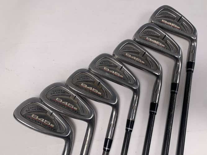Tommy Armour 845 S Silver Scot Iron Set 3-PW G Force Regular RH No 5 iron
