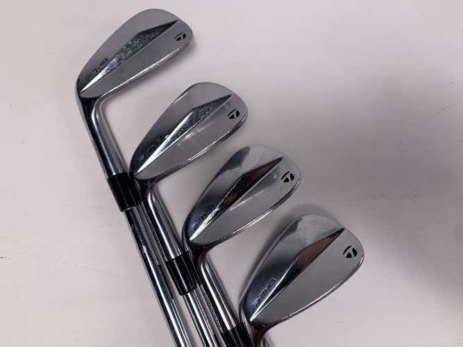 TaylorMade P7MB 2023 Iron Set 7-PW KBS Tour Extra Stiff Steel Mens LH