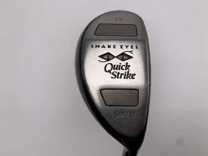 Snake Eyes Quick Strike 1 Hybrid 14* Quick Strike Regular Graphite Mens RH