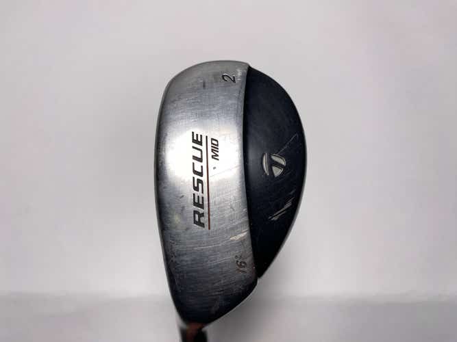 TaylorMade Rescue Mid 2 Hybrid 16* Stiff Graphite Mens LH Midsize Grip