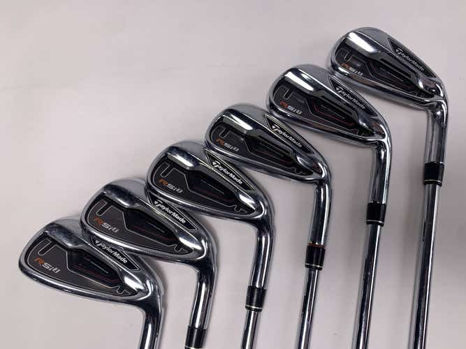 TaylorMade RSi 1 Iron Set 4-PW REAX 90g Stiff Steel Mens RH NO 6 IRON