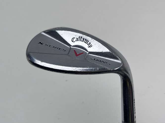 Callaway X Series Jaws Chrome Lob Wedge LW 60* 13 Bounce Wedge RH Midsize Grip