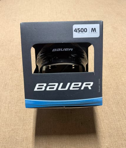 Bauer 4500 Helmet Black Medium Brand New In Box