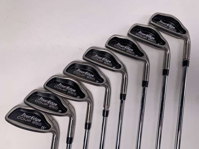 Tour Edge Comp 950 Iron Set 3-PW P.F.S. Regular Steel Mens RH
