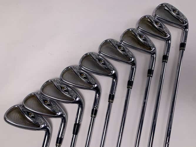 TaylorMade R7 CGB Max Iron Set 4-PW+GW+SW Graphite Design Stiff Steel Mens RH