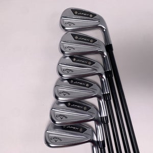 Callaway Apex Ai300  Iron Set 6-PW+GW Fujikura Axiom R2 Velocore 75g Senior RH