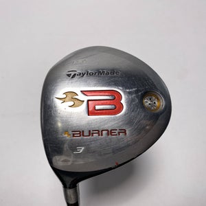 TaylorMade Burner 2008 3 Fairway Wood 15* REAX 49g Stiff Graphite Mens LH