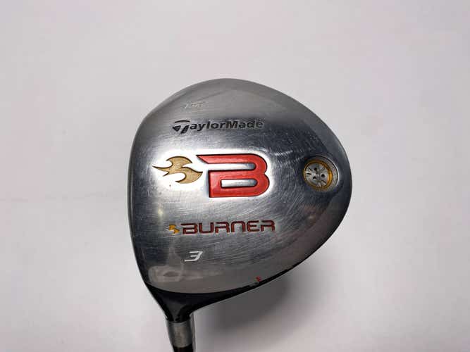 TaylorMade Burner 2008 3 Fairway Wood 15* REAX 49g Stiff Graphite Mens LH