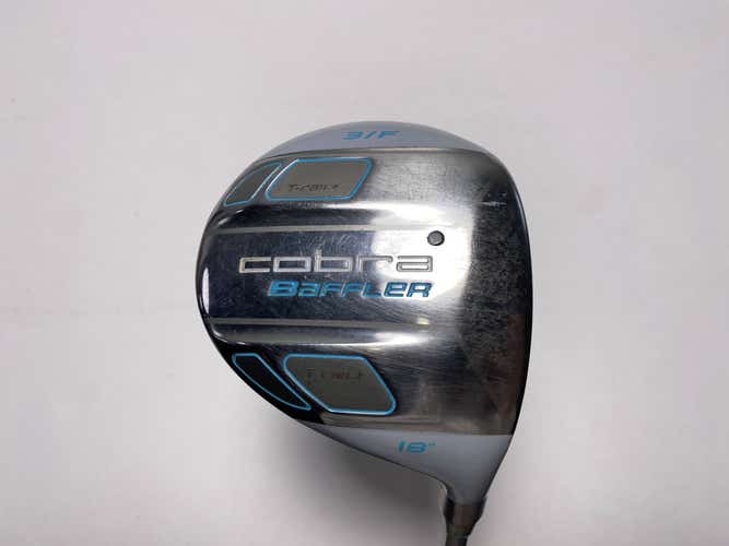 Cobra Baffler T-Rail + Womens 3 Fairway Wood 18* Tour AD Ladies Graphite RH