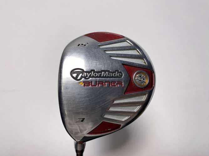 TaylorMade Burner Steel 2007 3 Fairway Wood 15* REAX SuperFast 50g Regular LH
