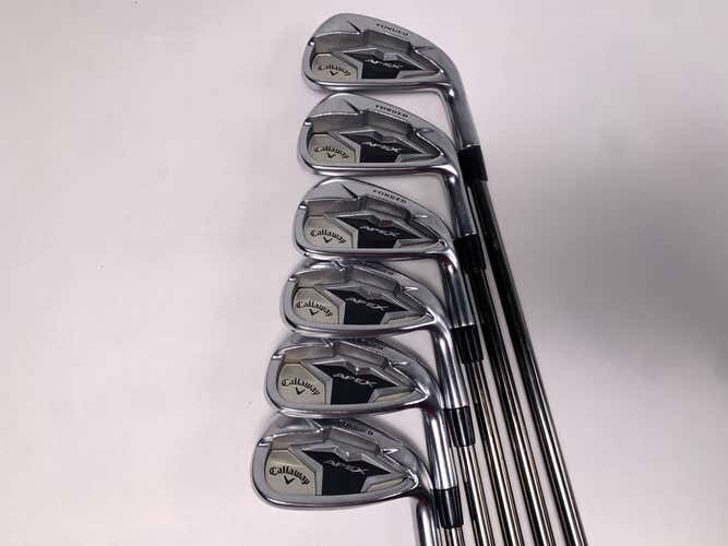 Callaway Apex 19 Iron Set 5-PW UST Mamiya Recoil Prototype 95 F4 95g Stiff RH