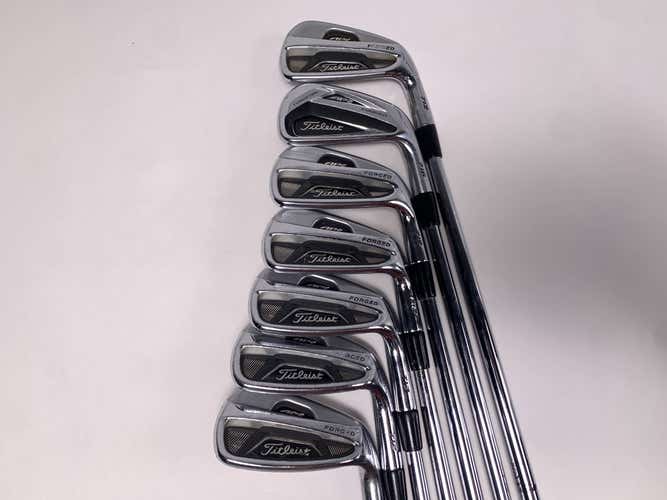 Titleist 712 AP2 Iron Set 4-PW True Temper Dynamic Gold S300 Stiff Steel Mens RH