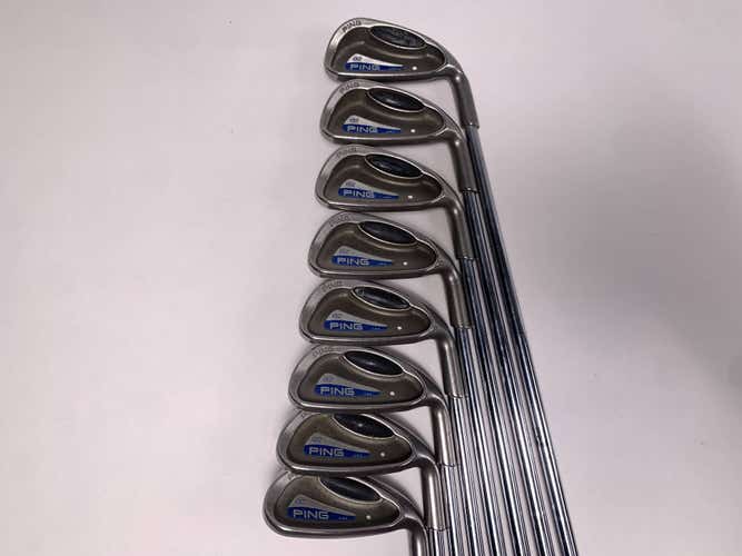 Ping G2 Iron Set 4-PW+SW White Dot 3* Up TFC 100 Regular Steel Mens RH