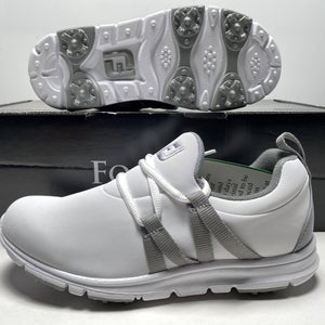 FootJoy Junior Golf Shoes White SZ 5 ( 48209 ) NEW
