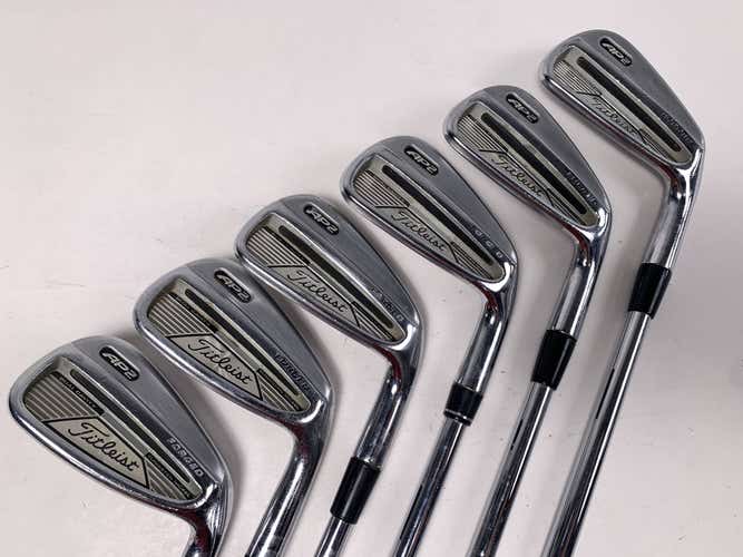 Titleist AP2 Iron Set 4-PW Project X 5.5 Regular Steel Mens RH NO 9 IRON