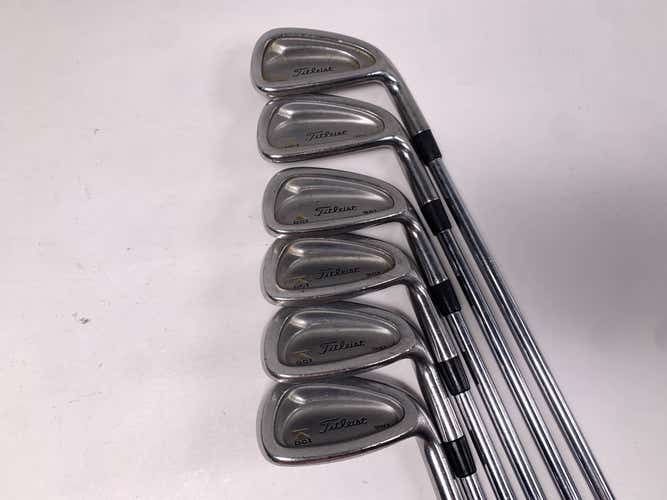 Titleist DCI 981 Iron Set 4-PW Stiff Steel Mens RH No 6 iron