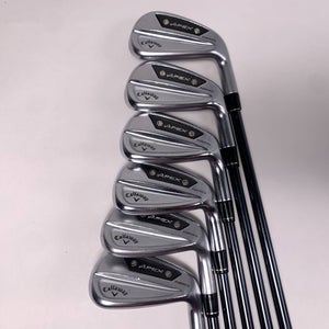 Callaway Apex Ai300 Iron Set 6-PW+GW UST Mamiya HDX Recoil Dart 70g Senior RH