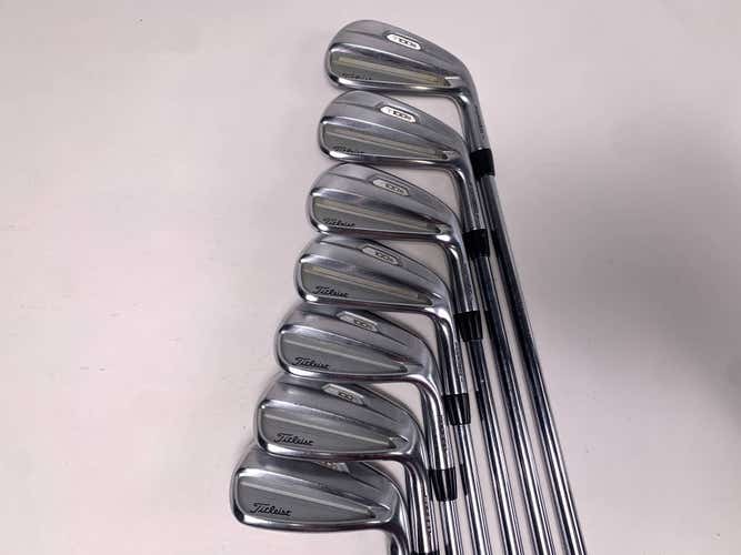 Titleist T100S 2021 Iron Set 4-PW Project X Precision Rifle 6.0 Stiff Stiff RH