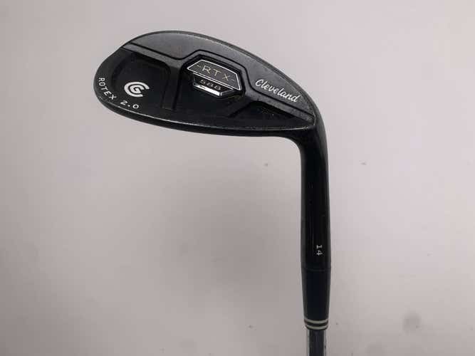 Cleveland 588 RTX 2.0 CB Black Satin Sand Wedge SW 56* 14 DG S300 Stiff RH