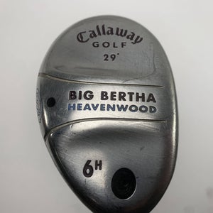 Callaway Big Bertha Heavenwood 6 Hybrid 29* Big Bertha Gems 55 55g Ladies RH