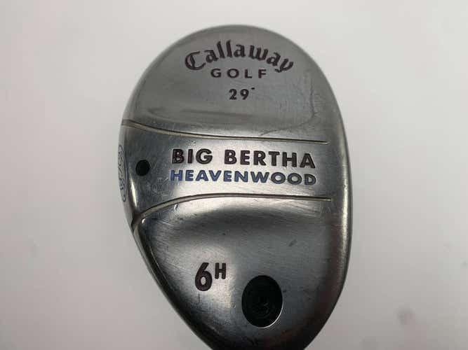 Callaway Big Bertha Heavenwood 6 Hybrid 29* Big Bertha Gems 55 55g Ladies RH