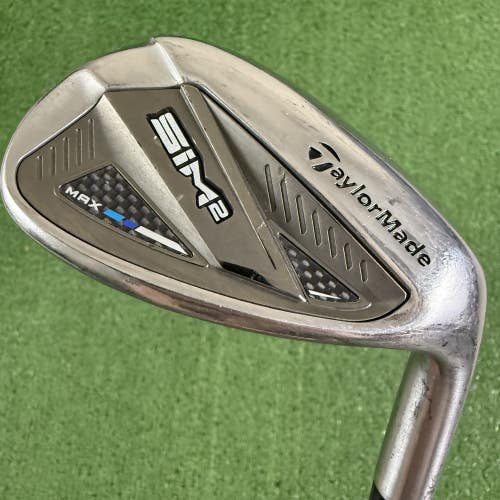 TaylorMade SIM 2 Max Sand Wedge KBS MAX Steel Regular Flex 85g 35
