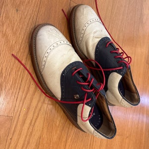 Men's Size M 9.5 (W 10.5) Footjoy Traditions Golf Shoes (Used)