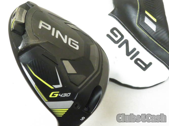 PING G430 LST Driver 9 Mitsubishi Kai'li White 70 Stiff Flex +Cover ... NICE