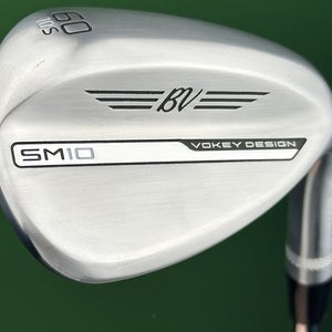 Titleist Vokey SM10 Tour Chrome Lob LW Wedge 60-10* S-Grind Steel RH MINT!