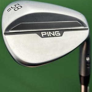 PING S159 Chrome Lob LW Wedge 58-08* B-Grind Steel Z-Z115 RH NICE!