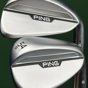 PING S159 Hydropearl Chrome Wedge Set 54-12*, 58-08* Eye2 Steel Z-Z115 RH MINT!