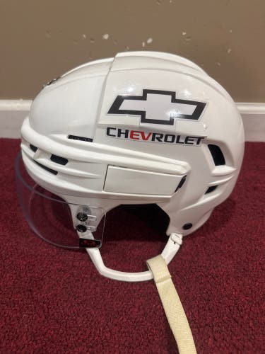 Medium CCM Super Tacks X Helmet Pro Stock Philadelphia Flyers Item#LHH63